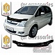 Дефлектор капота (серый) OPEL MERIVA (04-06)