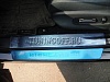 Металлические накладки на пороги в салон TOYOTA HIGHLANDER (2010-)