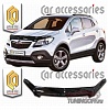 Дефлектор капота (прозрачный) OPEL MOKKA (2012-)