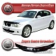 Дефлектор капота (прозрачный) BMW 1Series (2004-2011)