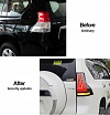 Стоп-сигналы рестайлинг TOYOTA LAND CRUISER PRADO 150 (2008-)
