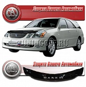 Дефлектор капота (черный) TOYOTA MARK2 BLIT WAGON (2002-)