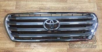 Решетка радиатора (хром серая) TOYOTA LAND CRUISER 200