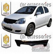 Дефлектор капота (прозрачный) TOYOTA VITZ / YARIS (99-04)