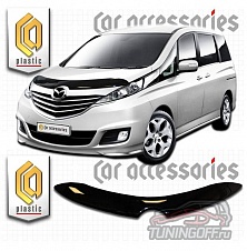 Дефлектор капота (серый) MAZDA BIANTE (2008-)