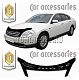 Дефлектор капота (Чёрный) NISSAN TEANA (2003-)