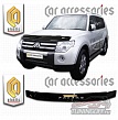 Дефлектор капота (серый) MITSUBISHI PAJERO / MONTERO V93 (07-)