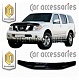 Очки на фары (серые) NISSAN PATHFINDER (05-12)