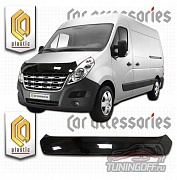 Дефлектор капота (серый) RENAULT MASTER (2010-)