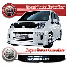 Дефлектор капота (серый) HONDA MOBILIO (2004-2008)