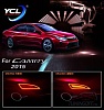 Стоп-сигналы в задний бампер (светодиодные) TOYOTA CAMRY (2014-)