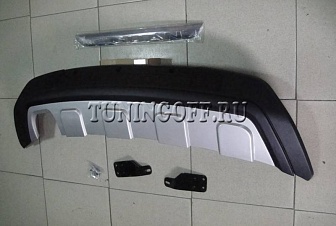 Защита заднего бампера VOLKSWAGEN TIGUAN (2010-2012)