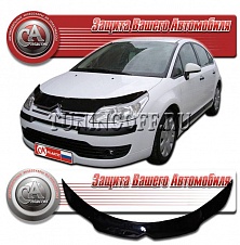 Дефлектор капота (прозрачный) CITROEN C4 (2004—2010)