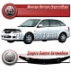 Дефлектор капота (серый) MAZDA FAMILIA S-WAGON (97-00)