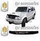 Дефлектор капота (прозрачный) HYUNDAI GALLOPER II