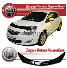 Дефлектор капота (черный) OPEL ASTRA (2011-)