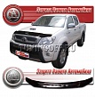 Дефлектор капота (серый) TOYOTA HILUX PICK UP (2005-2010)