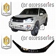 Дефлектор капота (Чёрный) TOYOTA RAV4 A20-A26 (00-05)