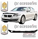 Дефлектор капота (серый) BMW 5Series (2010-)