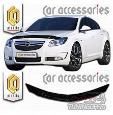 Дефлектор капота (прозрачный) OPEL INSIGNIA (2008-)