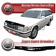Дефлектор капота (прозрачный) TOYOTA CROWN WAGON (1998-1999)