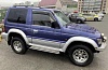 Ветровики дверные на 3 дверный авто (дымчатые) MITSUBISHI PAJERO / MONTERO