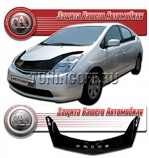 Очки на фары (черные) TOYOTA PRIUS NHW20 (04-)