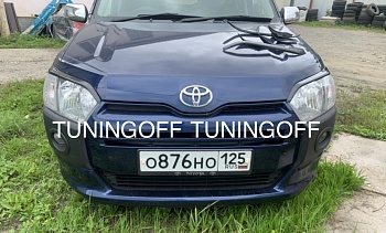 Накладки на фары (ресницы) TOYOTA PROBOX (2014-)