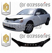Дефлектор капота (черный) HONDA CIVIC (2001) EN2, ES9