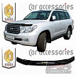 Дефлектор капота (черный) TOYOTA LAND CRUISER 200 (07-)