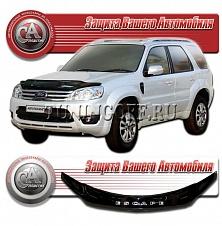 Дефлектор капота (прозрачный) FORD ESCAPE (2008-2010)