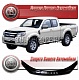 Дефлектор капота (прозрачный) FORD RANGER (2009-)