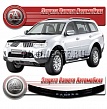 Ветровики дверные (черные) MITSUBISHI PAJERO SPORT (2008-)