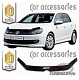 Дефлектор капота (серый) VOLKSWAGEN GOLF VI