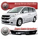 Дефлектор капота (прозрачный) HONDA STEPWGN / WAGON (2005-2009)