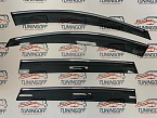 Ветровики дверные (хром молдинг) TOYOTA RAV4 (2013-)