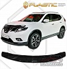 Дефлектор капота (прозрачный) NISSAN X-TRAIL (2014-)