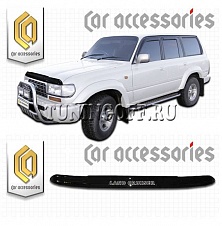 Очки на фары (Серые) TOYOTA LAND CRUISER 80 (90-97)