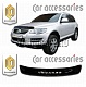 Дефлектор капота (серый) VOLKSWAGEN TOUAREG (2006-2009)
