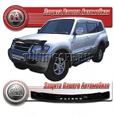 Дефлектор капота (прозрачный) MITSUBISHI PAJERO / MONTERO (99-05)