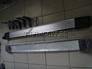 Подножки боковые 042 (FJ90-C005) LAND CRUISER PRADO (96-01)