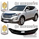 Дефлектор капота (серый) HYUNDAI SANTA FE (2013-)