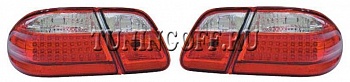 Стоп-сигналы cветодиодные (красные) Mercedes Benz W210 (1992-2002)