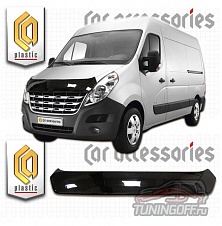 Дефлектор капота (прозрачный) RENAULT MASTER (2010-)