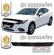Дефлектор капота (прозрачный) MAZDA 3 / AXELA (2013-)