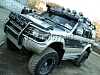 Хромированные накладки на зеркала с поворотниками MITSUBISHI PAJERO
