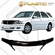 Дефлектор капота (черный) TOYOTA VISTA ARDEO V50G-V55G (98-02)