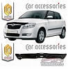 Дефлектор капота (прозрачный) SKODA FABIA (10-) Hatchback