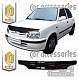 Дефлектор капота (прозрачный) NISSAN MARCH / MICRA (1999-2001)