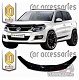 Дефлектор капота (черный) VOLKSWAGEN TIGUAN (2012-)
